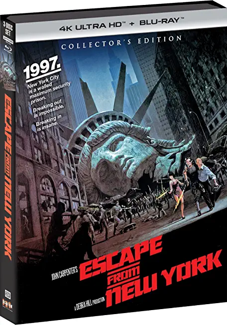 ESCAPE FROM NEW YORK (4K) (COLL) (3PK)