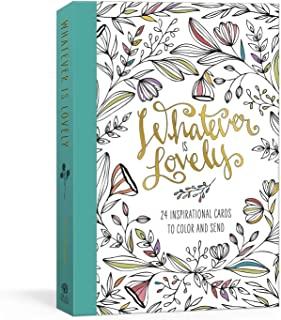 WHATEVER IS LOVELY POSTCARD BOOK (ADCB) (PPBK)