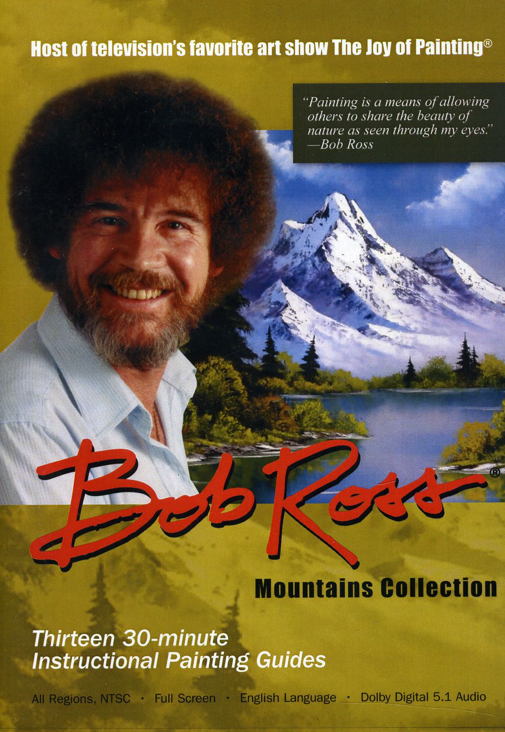 BOB ROSS JOY OF PAINTING SERIES: MOUNTAINS (3PC)
