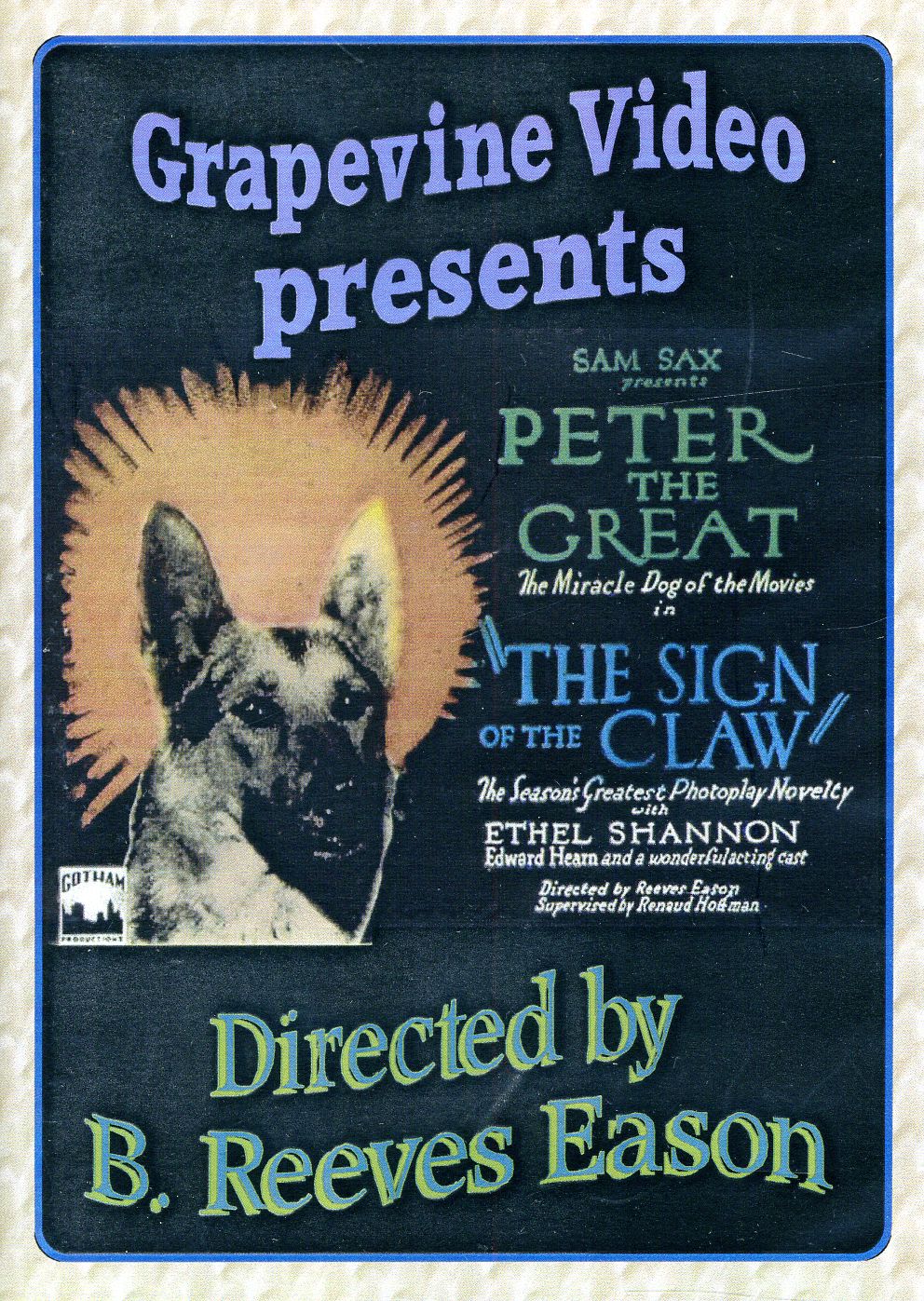 SIGN OF THE CLAW (1926) (SILENT) / (B&W)