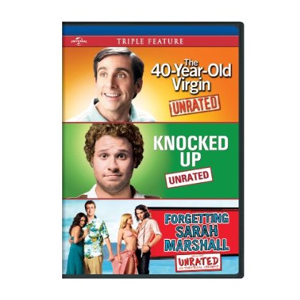40-YEAR-OLD VIRGIN / KNOCKED UP / FORGETTING SARAH