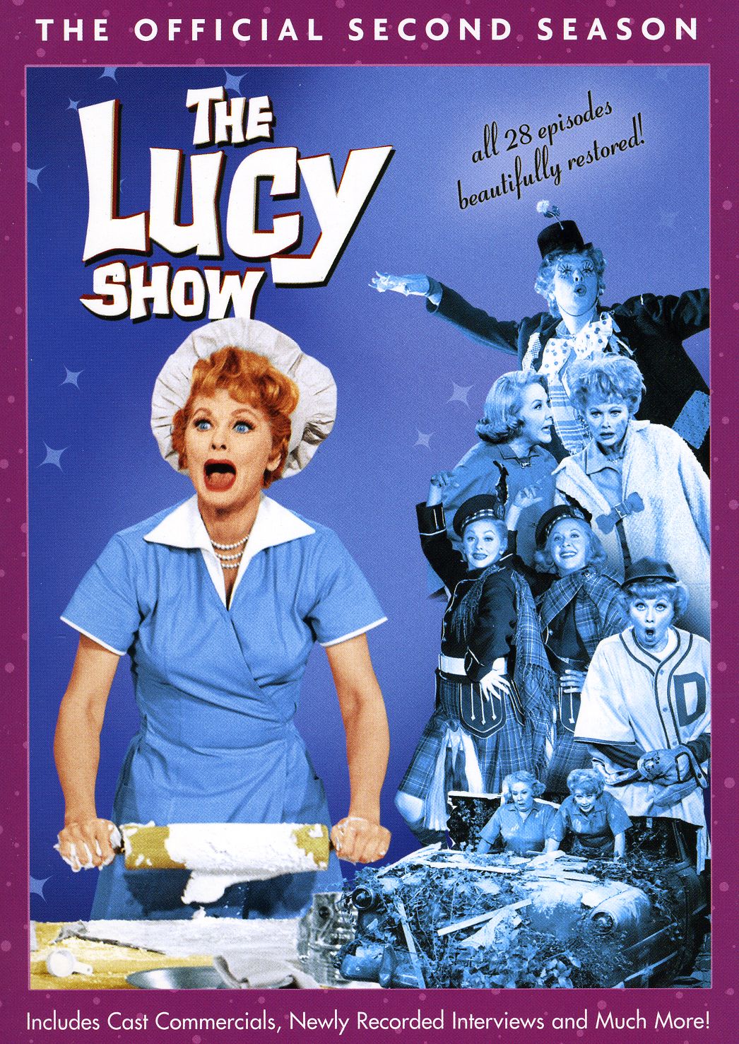 LUCY SHOW: OFFICIAL SECOND SEASON (4PC) / (FULL)