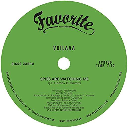 SPIES ARE WATCHING ME / LE DISCO DES CAPITALES