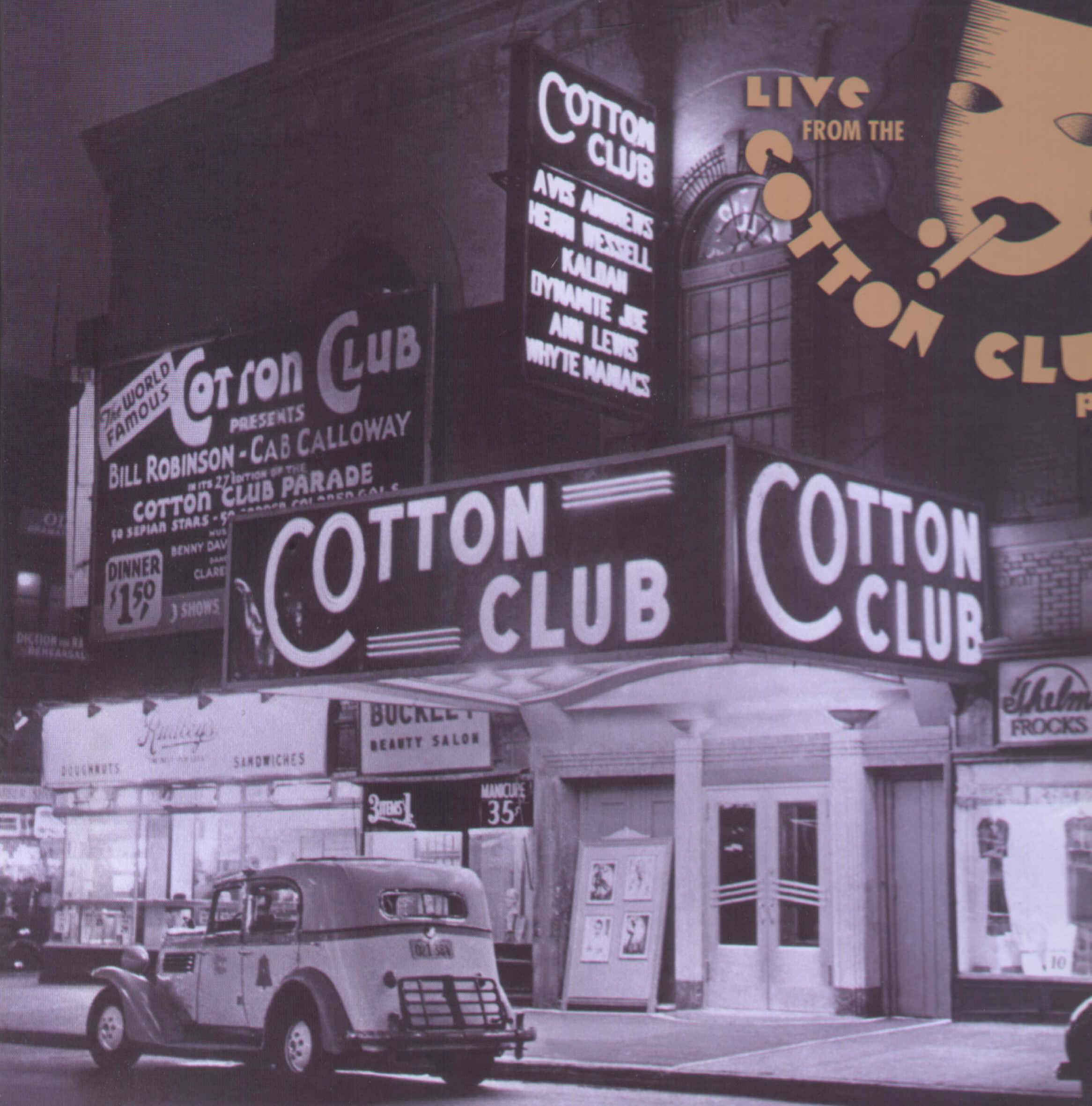 LIVE FROM THE COTTON CLUB / VARIOUS (W/BOOK)