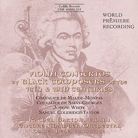 VLN CTOS BY BLACK COMPOSERS OF THE 18TH-19TH CENT
