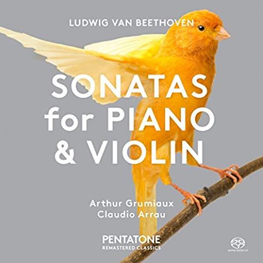 BEETHOVEN: SONATAS FOR PIANO & VIOLIN