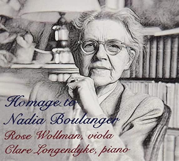 HOMAGE TO NADIA BOULANGER