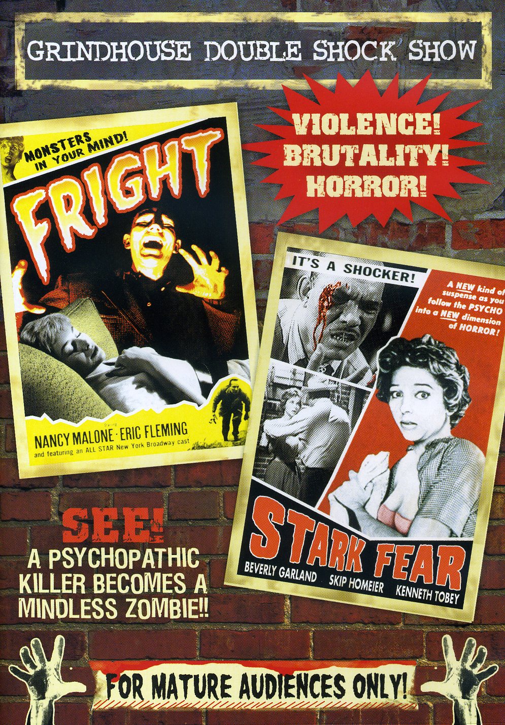 GRINDHOUSE DOUBLE FEATURE: FRIGHT / STARK FEAR