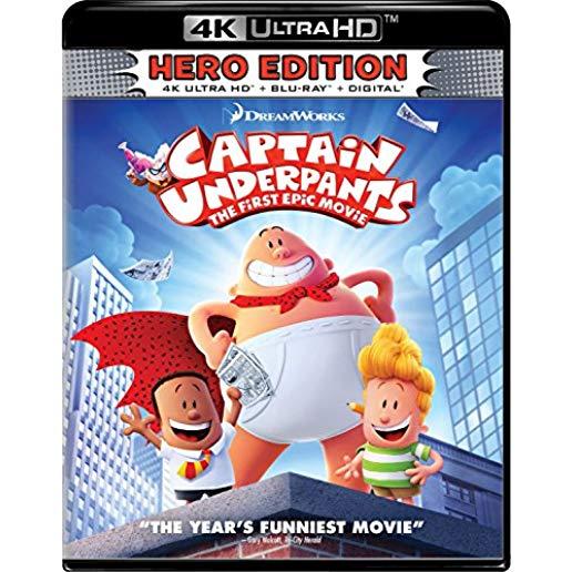 CAPTAIN UNDERPANTS: THE FIRST EPIC MOVIE (W/DVD)