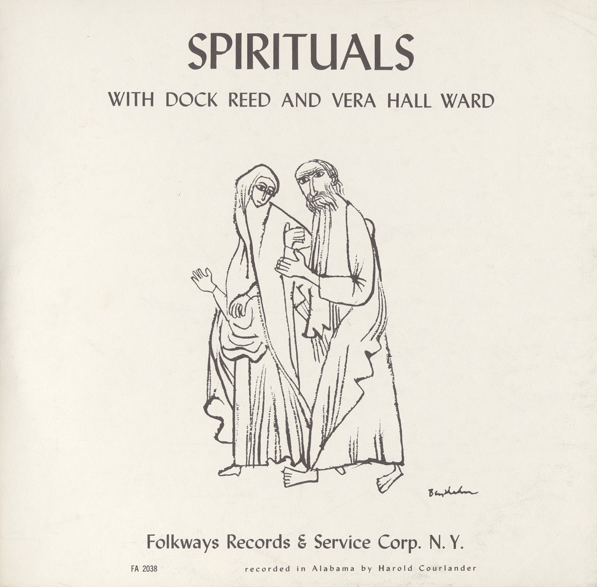 SPIRITUALS WITH DOCK REED AND VERA HALL WARD