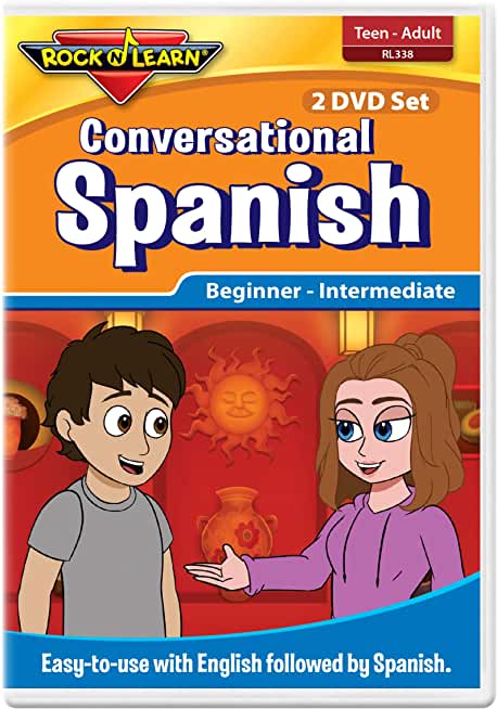 CONVERSATIONAL SPANISH FOR TEENS & ADULTS (2PC)