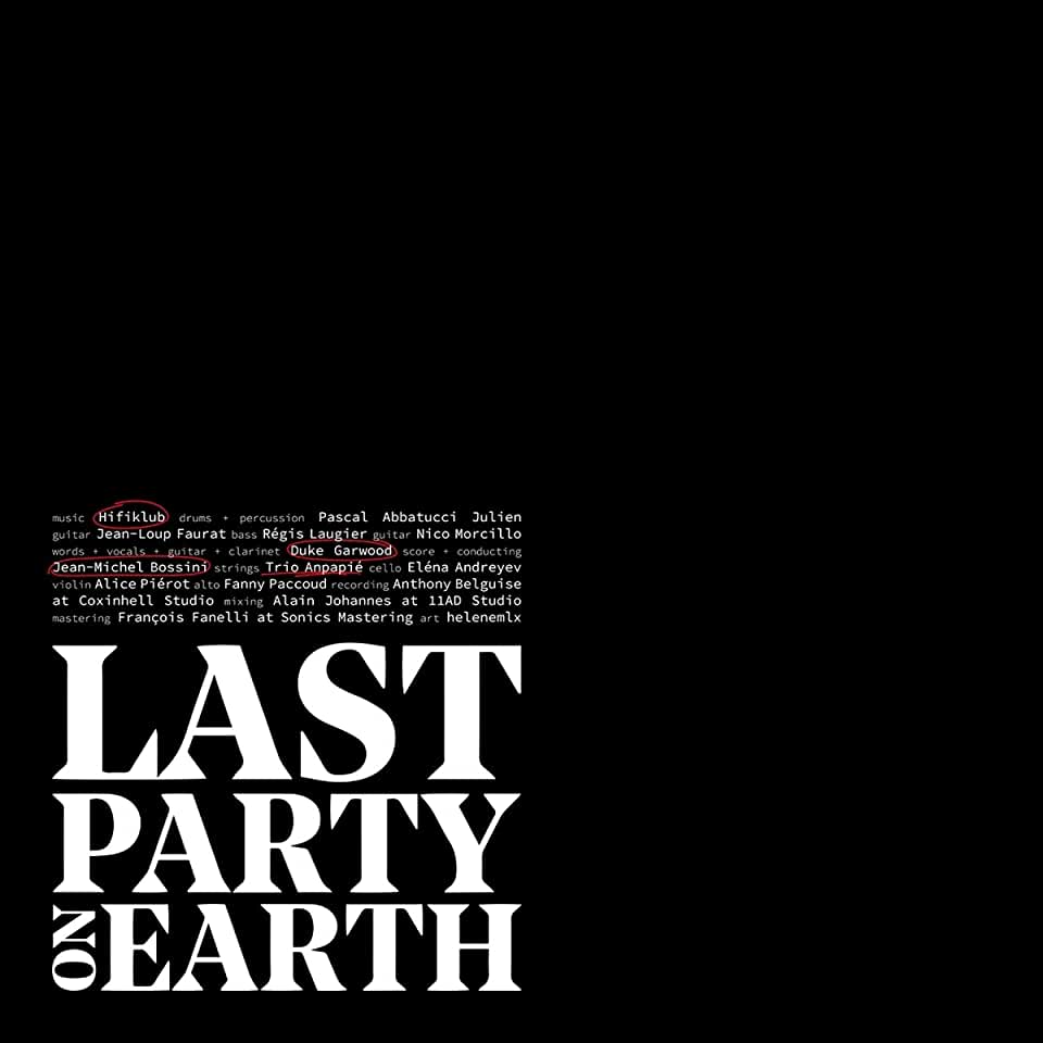 LAST PARTY ON EARTH (CAN)