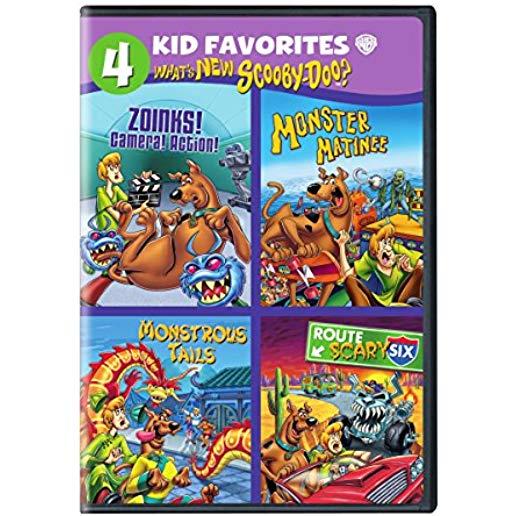 4 KID FAVORITES: WHAT'S NEW SCOOBY-DOO (4PC)