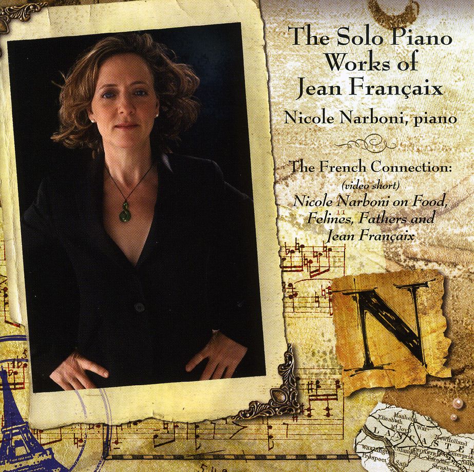 SOLO PIANO MUSIC OF JEAN FRANCAIX