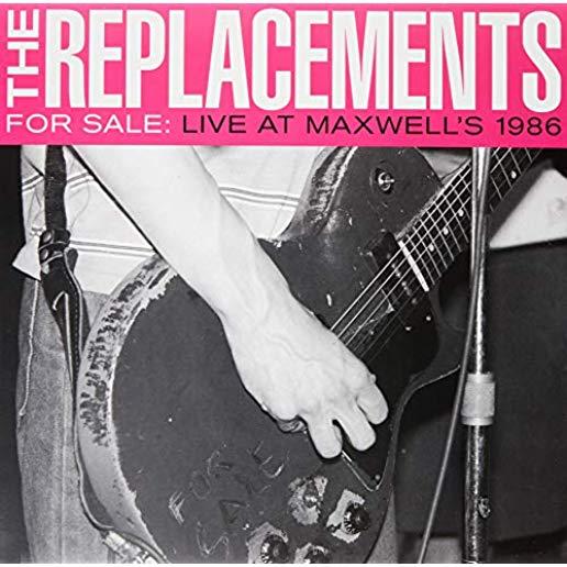 FOR SALE: LIVE AT MAXWELL'S 1986