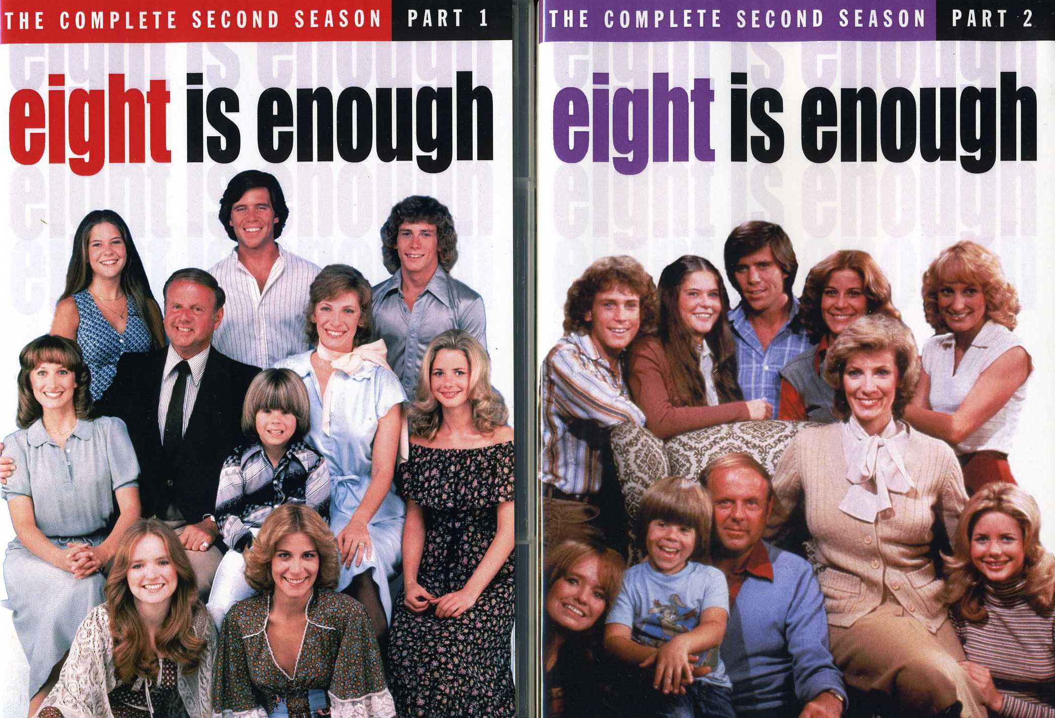 EIGHT IS ENOUGH: SEASON TWO PART 1 & PART 2 COMPLE