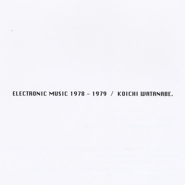 ELECTRONIC MUSIC 1978-1979