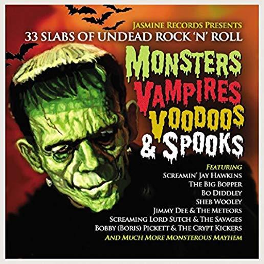 MONSTERS VAMPIRES VOODOOS & SPOOKS: 33 SLABS / VAR