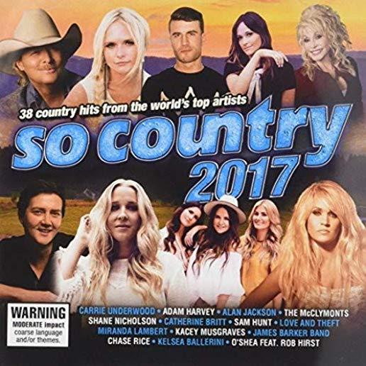 SO COUNTRY 2017 / VARIOUS (AUS)