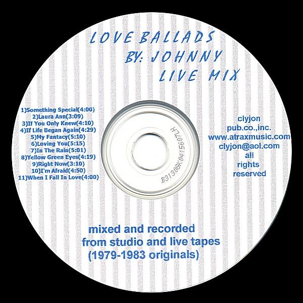 'LOVE BALLADS' BY JOHNNY-LIVE MIX