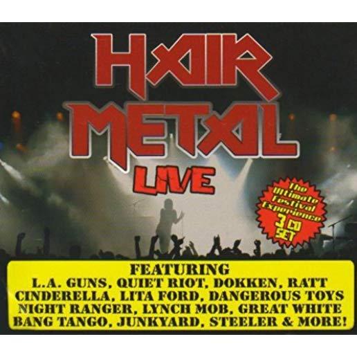 HAIR METAL LIVE / VARIOUS (BOX) (DLX)