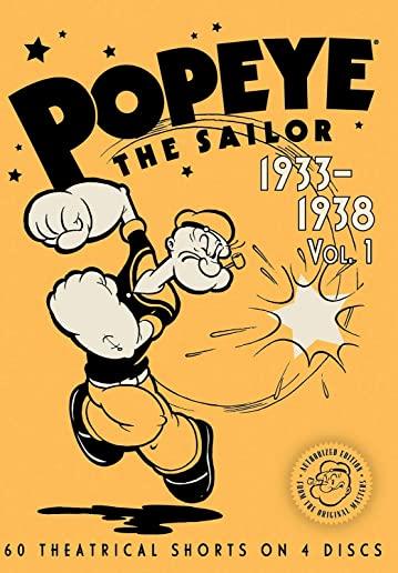 POPEYE THE SAILOR: 1933-1938 - VOL 1 (4PC) / (BOX)