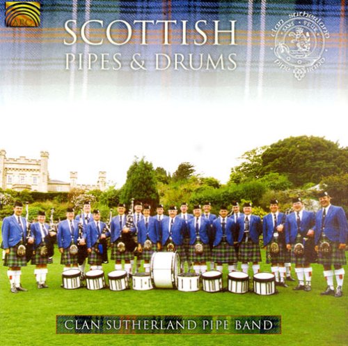 SCOTTISH PIPES & DRUMS (W/BOOK)