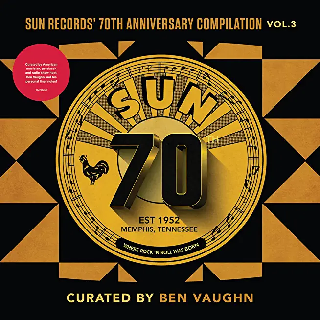 SUN RECORDS 70TH ANNIVERSARY COMPILATION 3 / VAR