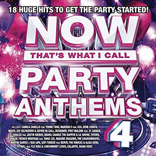 NOW PARTY ANTHEMS 4 / VARIOUS