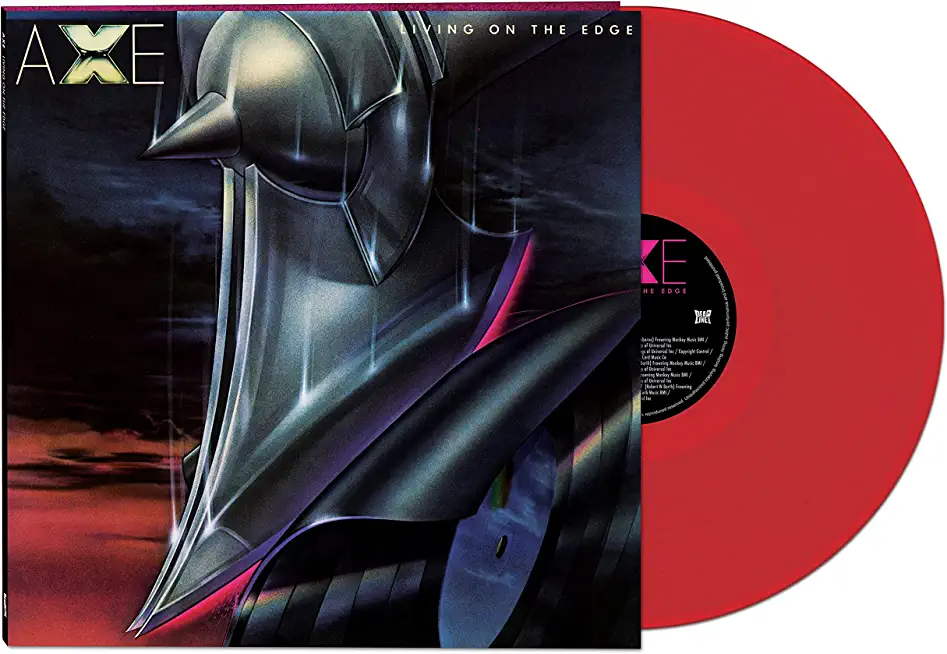 LIVING ON THE EDGE (COLV) (GATE) (RED)