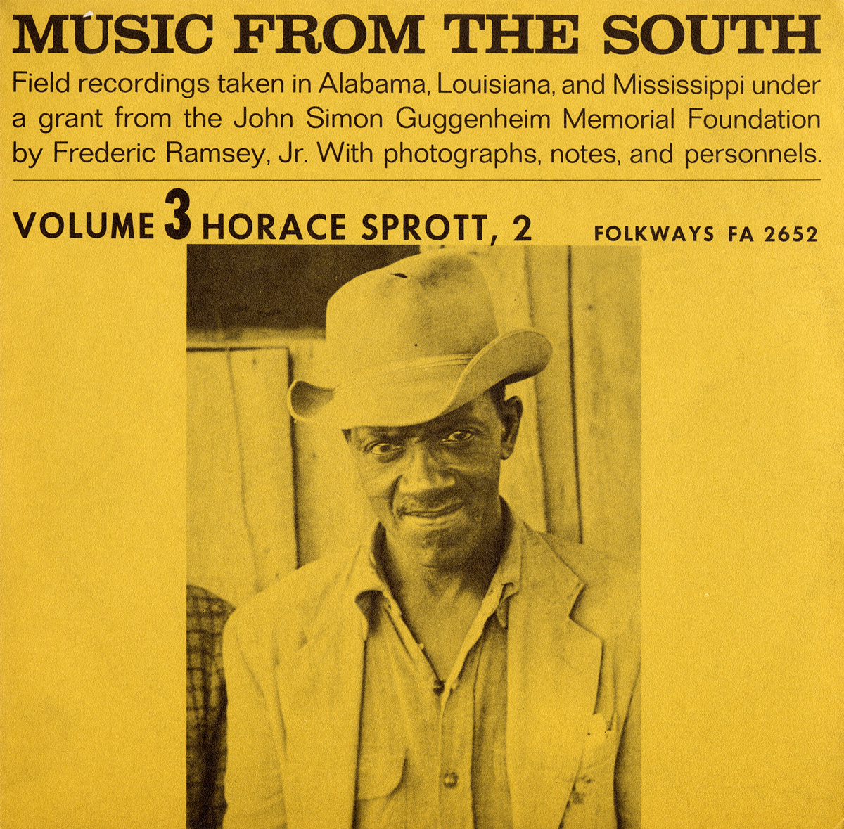 MUSIC FROM THE SOUTH VOL. 3: HORACE SPROTT 2