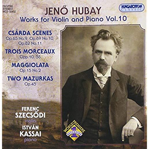 WORKS FOR VIOLIN & PIANO 10
