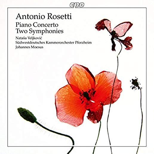 PIANO CONCERTO & TWO SYMPHONIES
