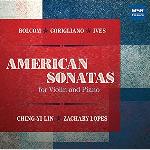 AMERICAN SONATAS FOR VIOLIN & PIANO