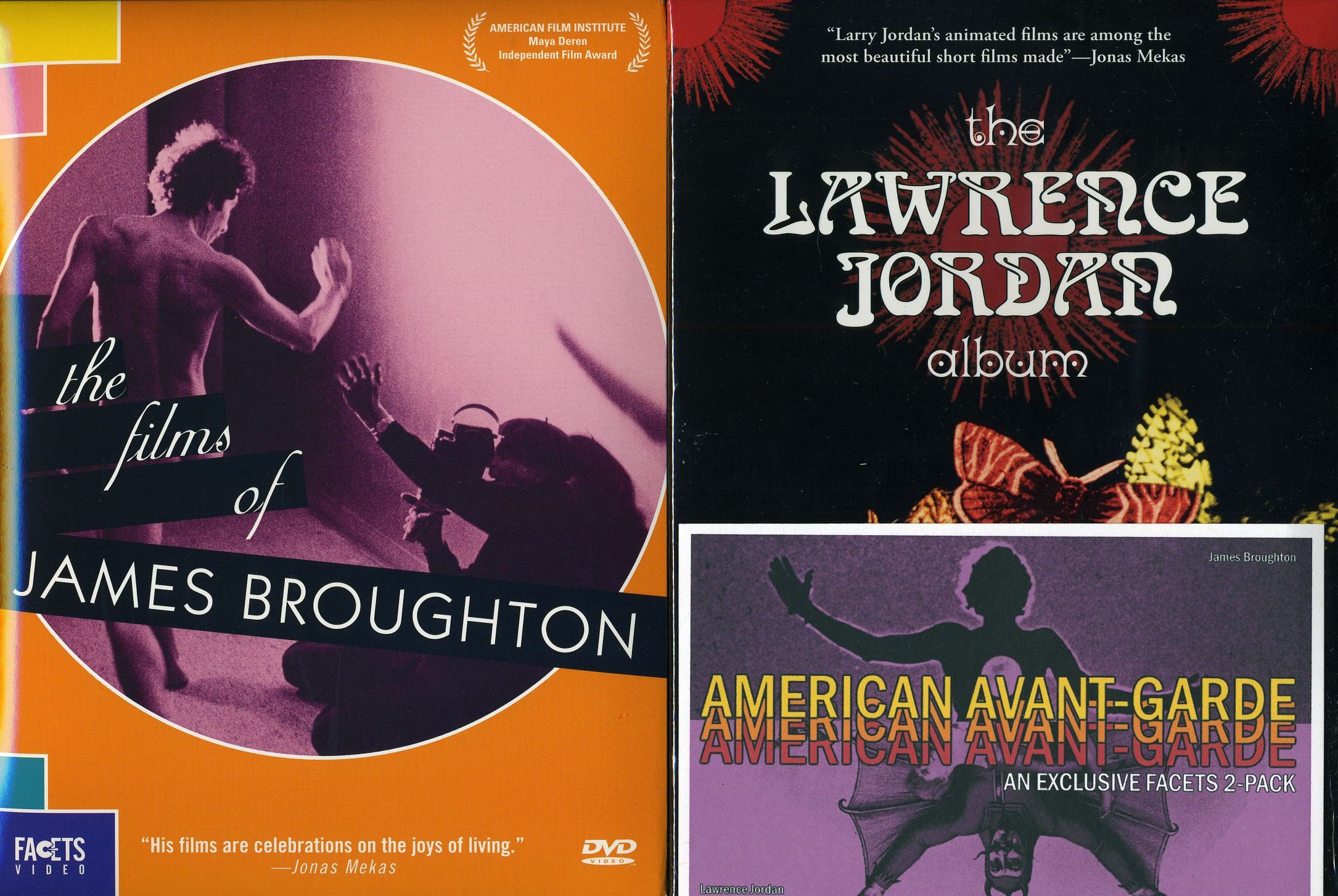 LAWRENCE JORDAN ALBUM / FILMS OF JAMES BROUGHTON