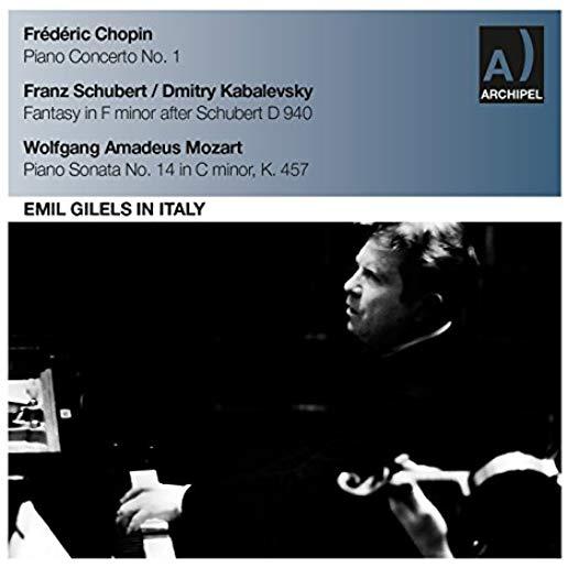 EMIL GILELS IN ITALY