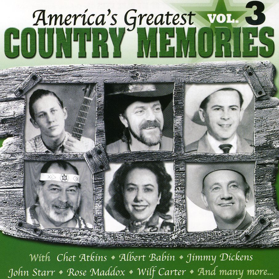 VOL. 3-28 COUNTRY MEMORIES (CAN)