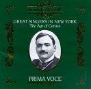 GREAT SINGERS IN NEW YORK: AGE OF CARUSO / VARIOUS