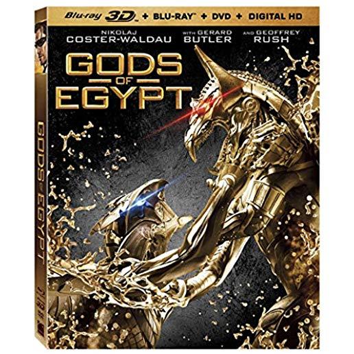 GODS OF EGYPT (W/DVD) (WBR) (3PK)