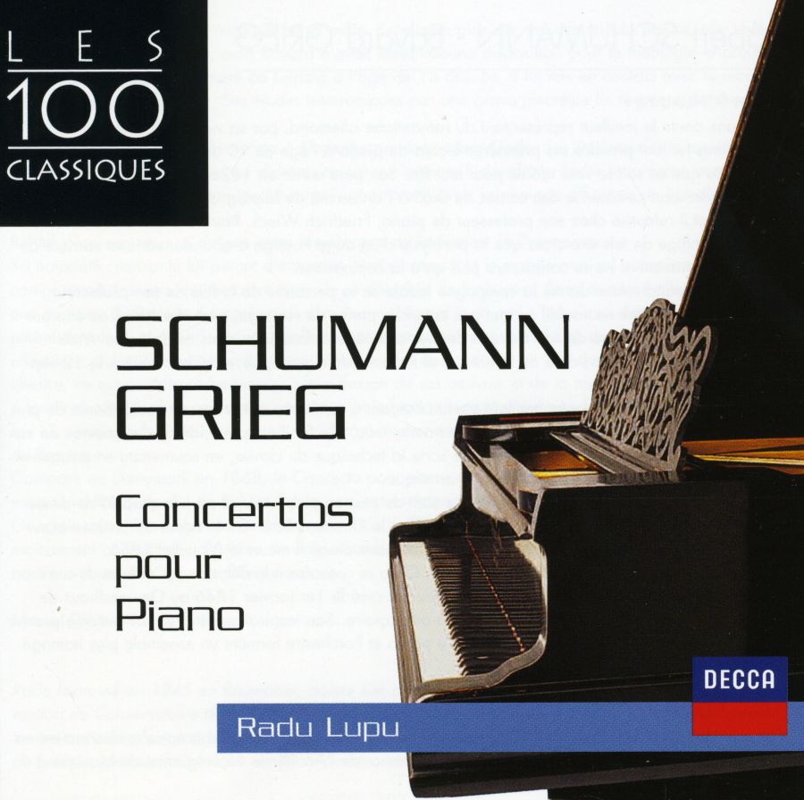 SCHUMANN-GRIEG-CONCERTO POUR PIANO (FRA)