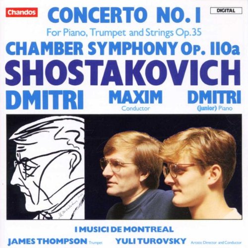 PIANO CONCERTO 1 / CHAMBER SYMPHONY OP 110A