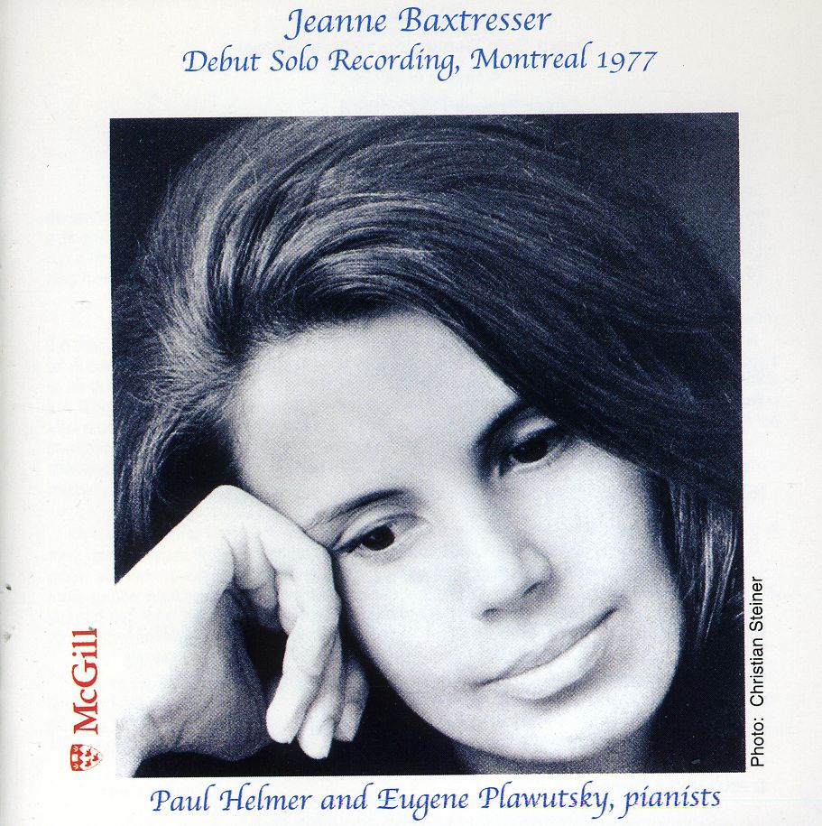 JEANNE BAXTRESSER DEBUT SOLO RECORDING MONTREAL 19