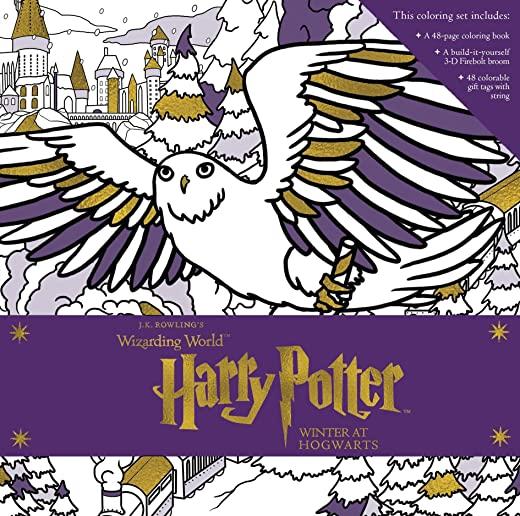 HARRY POTTER WINTER AT HOGWARTS A MAGICAL COLORING