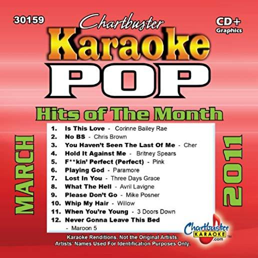 KARAOKE: POP HITS OF THE MONTH MARCH 2011 / VAR