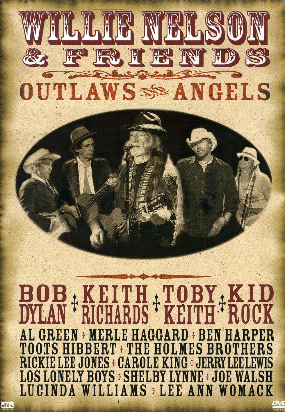 WILLIE NELSON & FRIENDS OUTLAWS & ANGELS / (DOL)