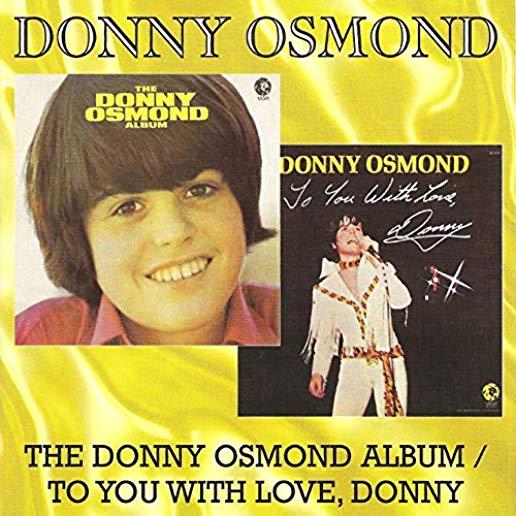 DONNY OSMOND ALBUM / TO YOU WITH LOVE DONNY (RMST)