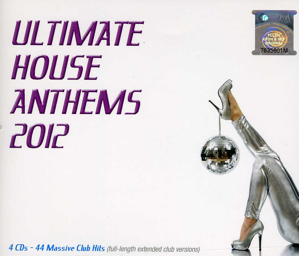 ULTIMATE HOUSE ANTHEMS 2012 / VARIOUS (ASIA)