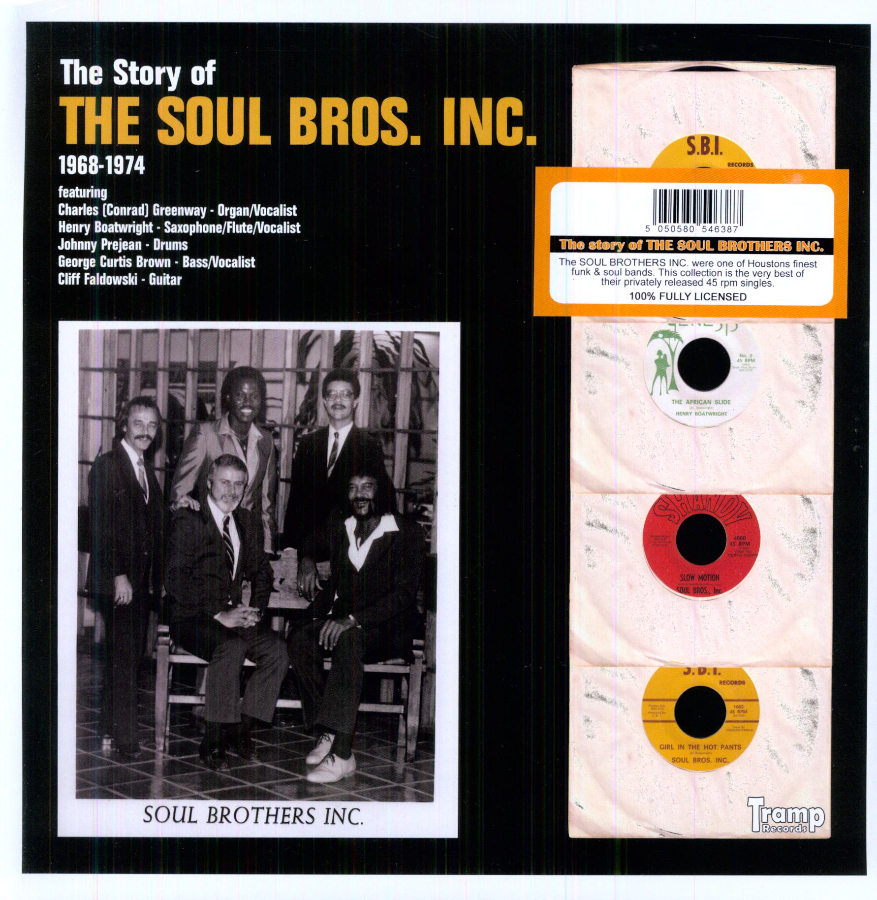 STORY OF THE SOUL BROS INC 1968-1974