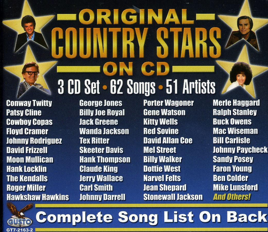 ORIGINAL COUNTRY STARS ON CD / VARIOUS