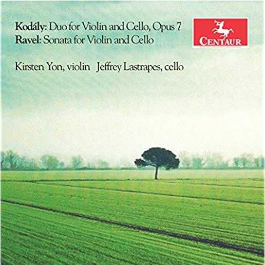 KODALY: DUO FOR VIOLIN & CELLO OP. 7 - RAVEL